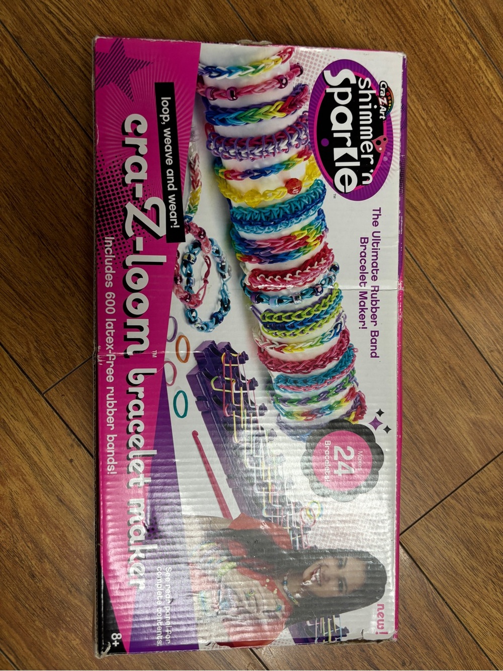 Cra-Z-Loom Bracelet Maker Kit by - Pink
